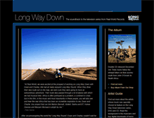 Tablet Screenshot of longwaydown.realworldrecords.com